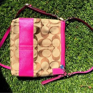 Coach monogram handbag